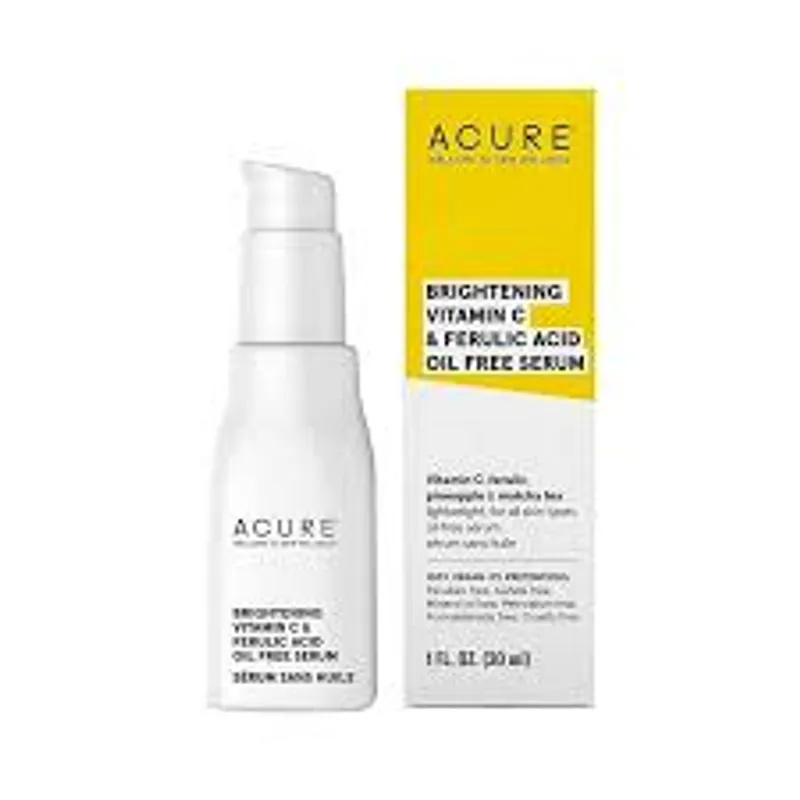 Acure Brightening Vitamin C & Ferulic Acid Serum 30ml