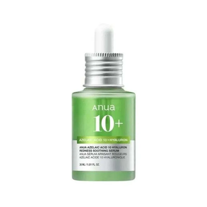 ANUA 10+ AZELAIC ACID 10 HYALURON REDNESS SERUM 30ML
