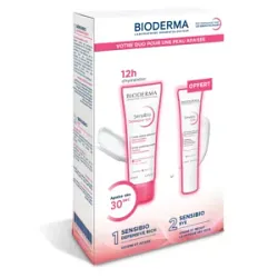 Bioderma Pack Sensibio Defensive Rich 40ml + Sensibio Eye 15ml Offert