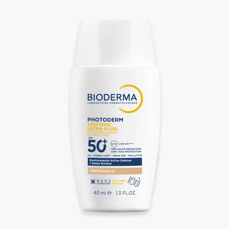 Bioderma Photoderm Xdefense Ultrafluid Spf50+ Teinte 02 40ml