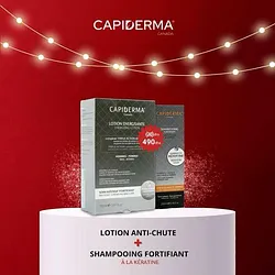 Capiderma Lotion Energisante Anti-chute + Shampooing Energisant 200ml