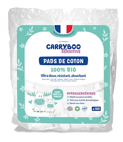 Carryboo Rectangles De Coton Boite De 150