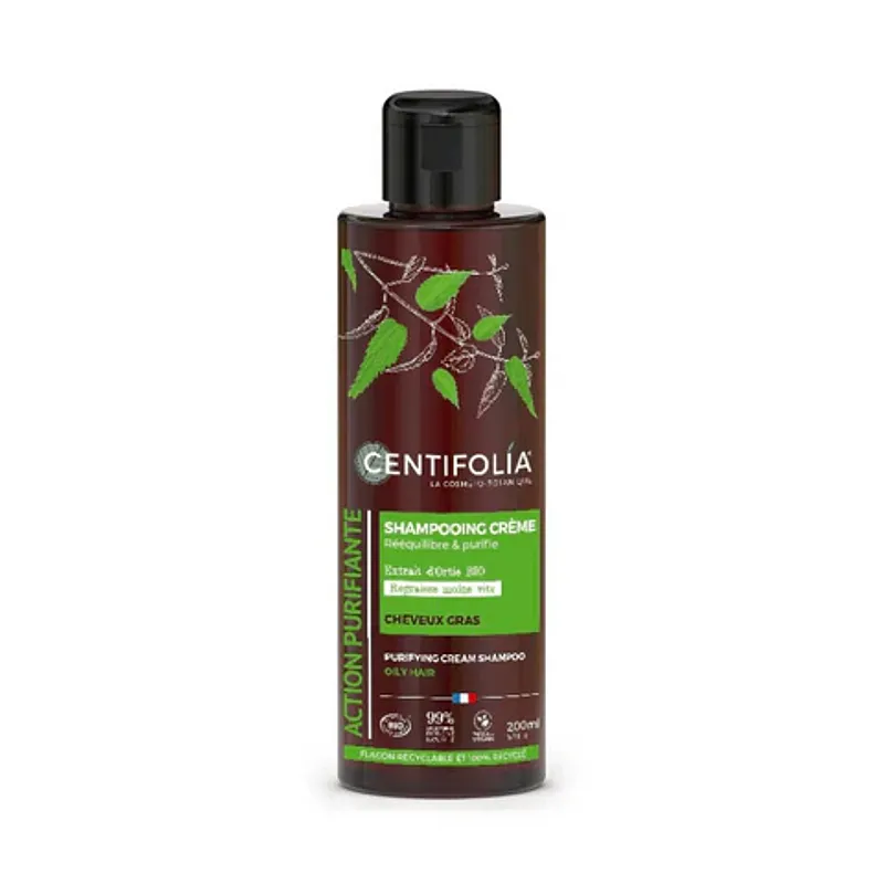 Centifolia Shampooing Reequilibre & Purifier Pour Cheveux Gras 200ml