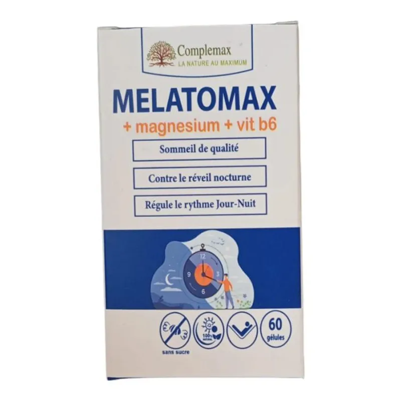 COMPLEMAX MELATOMAX 2MG + 170MG B60 GELULES