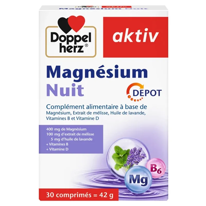 DOPPEL HERZ ACTIV MAGNESIUM NUIT B30 COMP