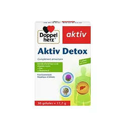 Doppel Herz Aktiv Detox Boite De 30 Gelules