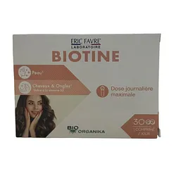 Eric Favre Biotine Boite De 30 Comprimes