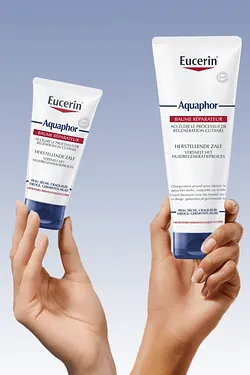 EUCERIN AQUAPHOR BAUME REPARATEUR CUTANE + CREME MAINS UREA REPAIR PLUS 30ML