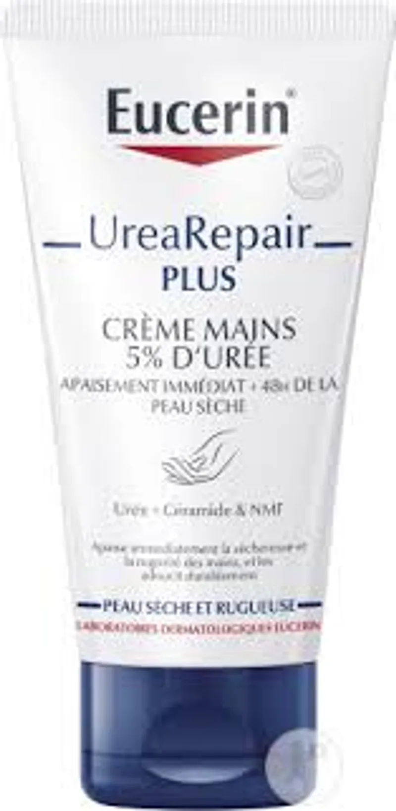 Eucerin Creme Mains Reparatrice 5% Uree Peau Seche 75ml