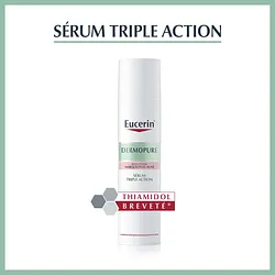 Eucerin Pack Dermopure Serum Triple Action 40ml + Sensitive Protect 50ml Offert