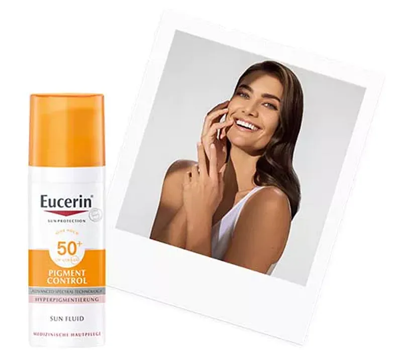 Eucerin Sun Protection Oil Control Sun Gel Creme Toucher Sec Sp50+ 50ml