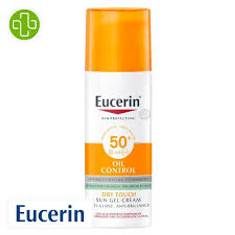 Eucerin Sun Protection Oil Control Sun Gel Creme Toucher Sec Sp50+ 50ml