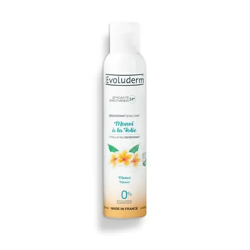 Evoluderm Deodorant Monoi A La Folie 24h 200ml