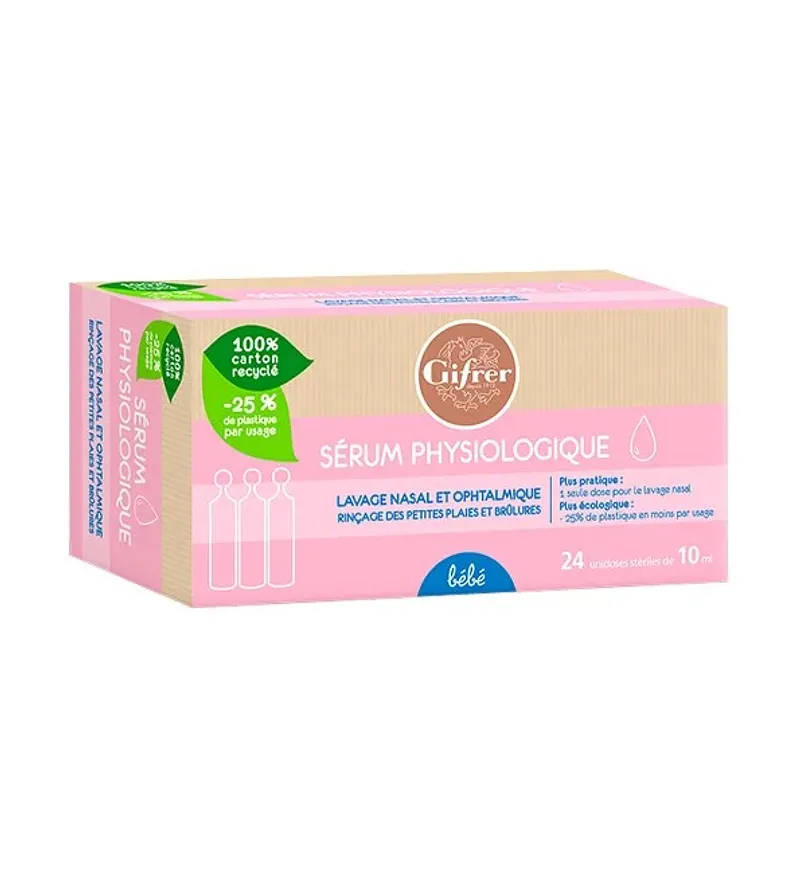 GIFRER SERUM PHYSIOLOGIQUE 5ML B24