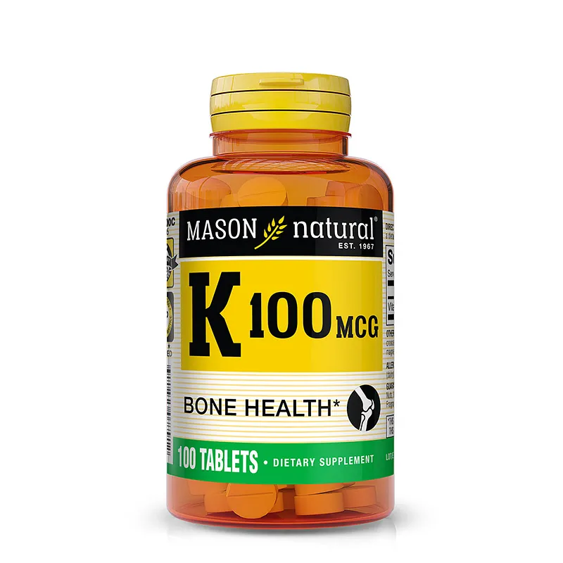 MASON NATURAL VITAMIN K 100 MCG B100 COMP