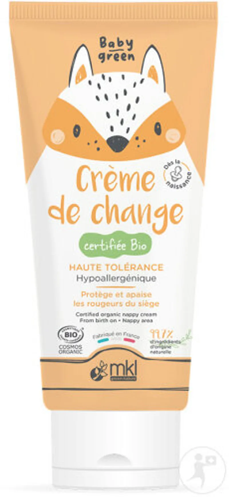 MKL GREEN NATURE BABY GREEN CREME DE CHANGE BIO 75ML
