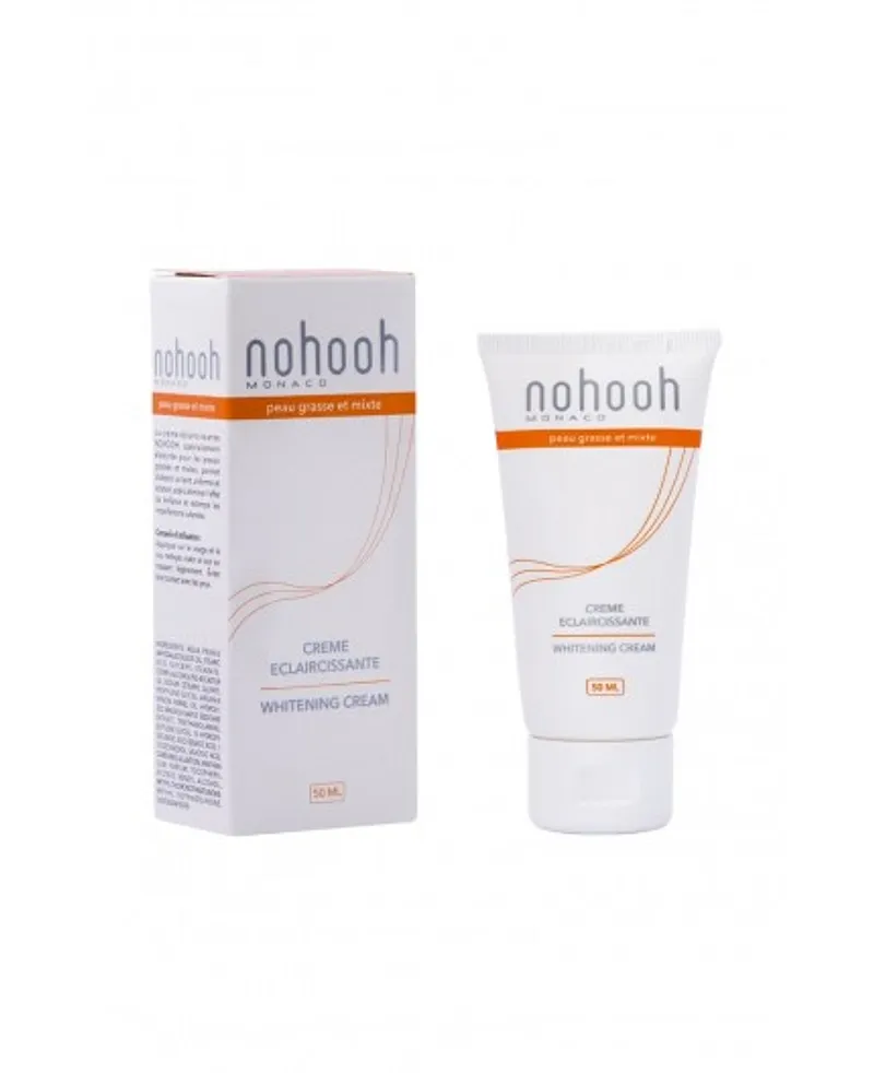 Nohooh Creme Eclaircissante Peau Mixte Grasse 50ml