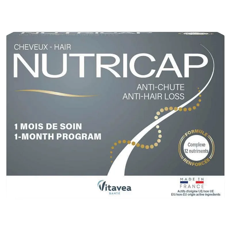 NUTRISANTE NUTRICAP ANTI-CHUTE 1 MOIS DE SOIN B30 CAPSULES