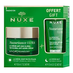 Nuxe Nuxuriance Ultra Creme Anti Age Global Toutes Peaux 50ml + Mini Creme De Nuit 15ml