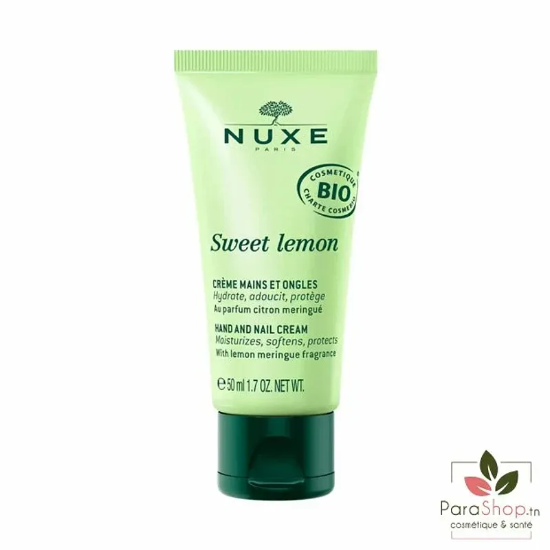 Nuxe Sweet Lemon Creme Mains Et Ongles 50ml