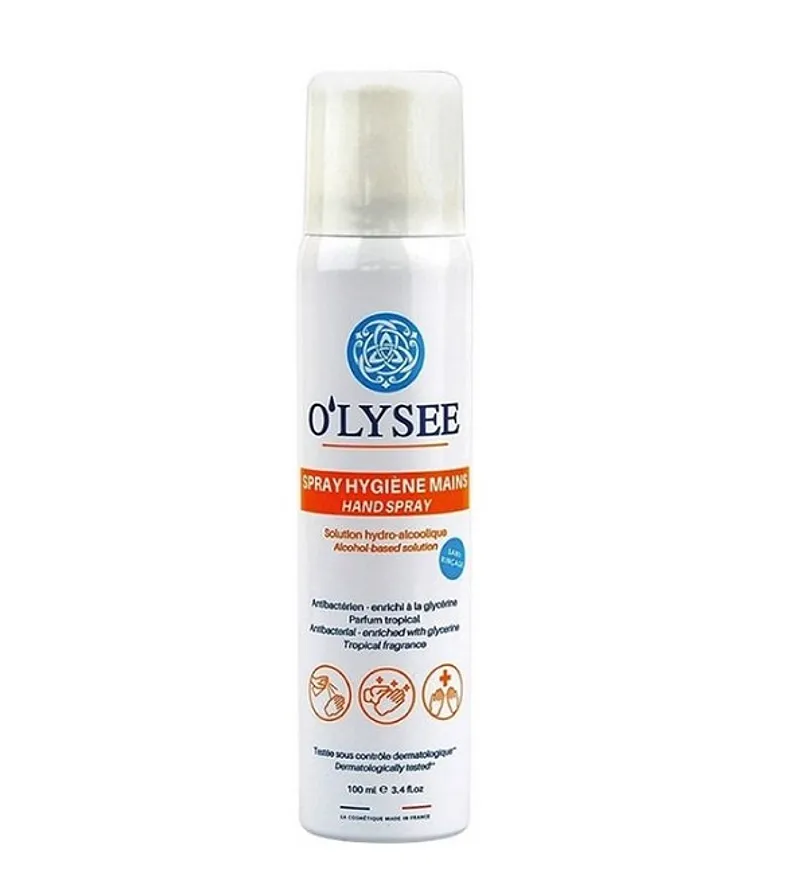 O'lysee Spray Hygiene Mains 100ml