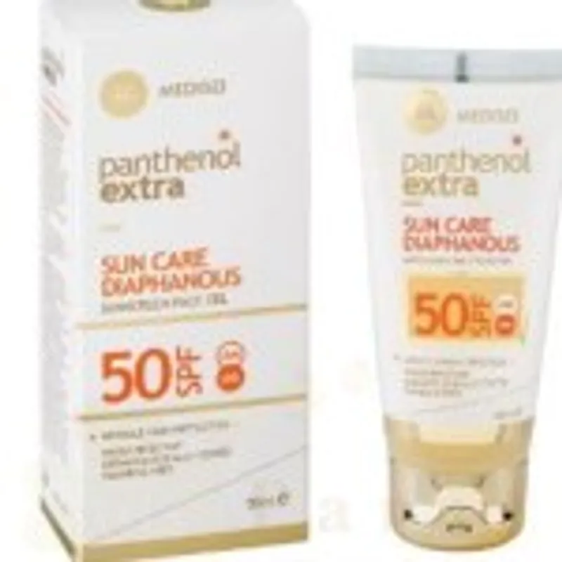 PANTHENOL EXTRA SUNCARE DIAPHANOUS FACE GEL SPF50 50ML