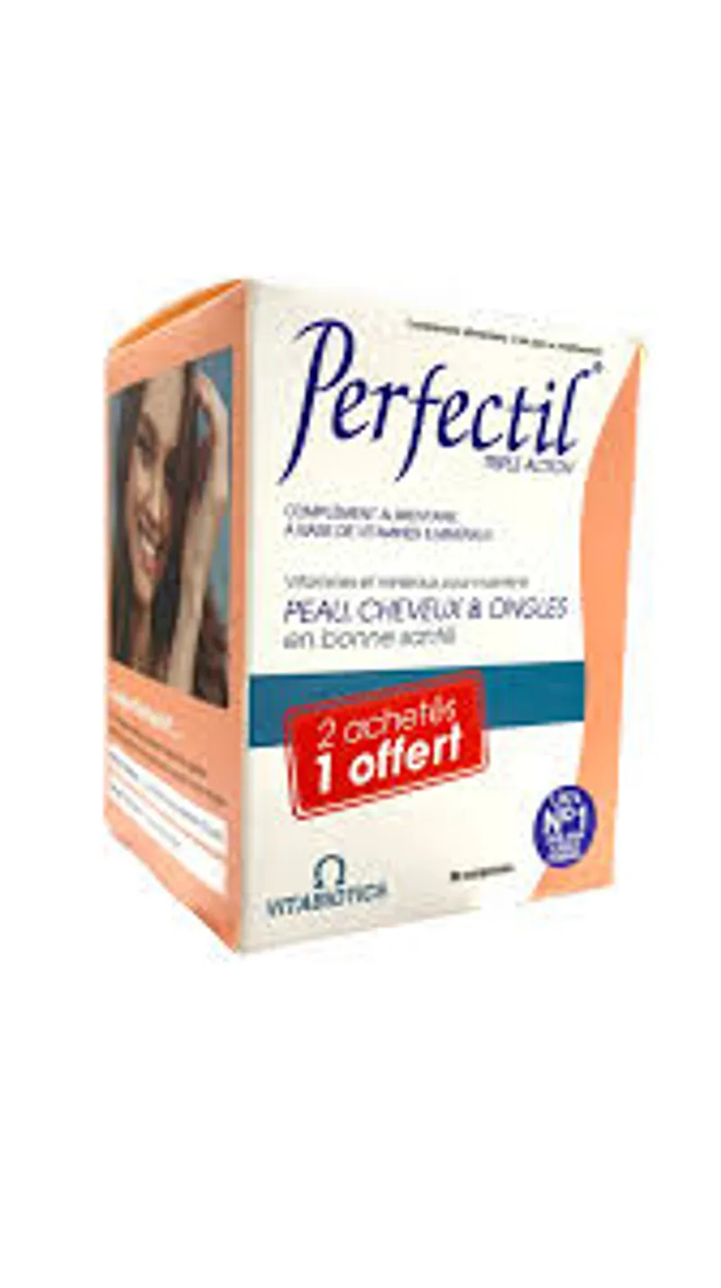 Perfectil Peau Cheveux Et Ongles B30 Comp Offre 2 Achetes 1 Offert