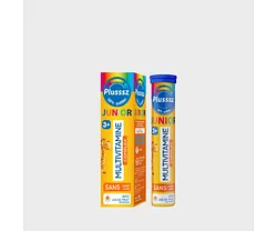 Plusssz Junior Multivitamine Gout Fruit Tropical Boite De 20 Comprimes Effervescent