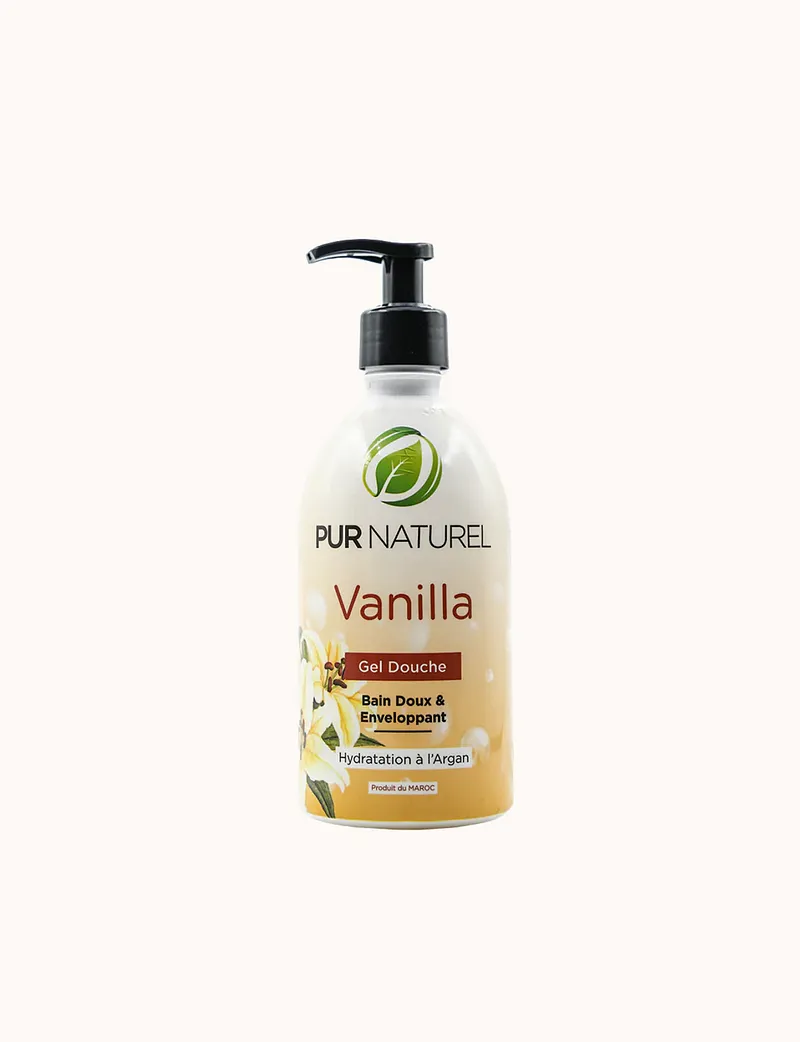 PUR NATUREL GEL DOUCHE VANILLE 500ML