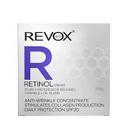 Revox Retinol Cream Anti Wrinkle Stimulate Collagen Production Spf20 50ml