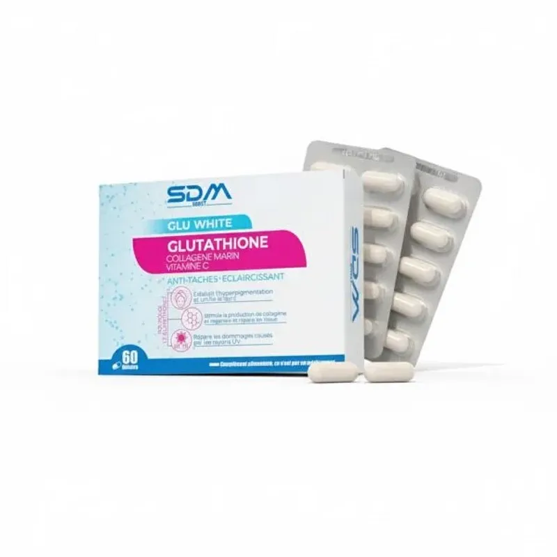 SDM BOOST GLU WHITE GLUTATHIONE B60 GELULES