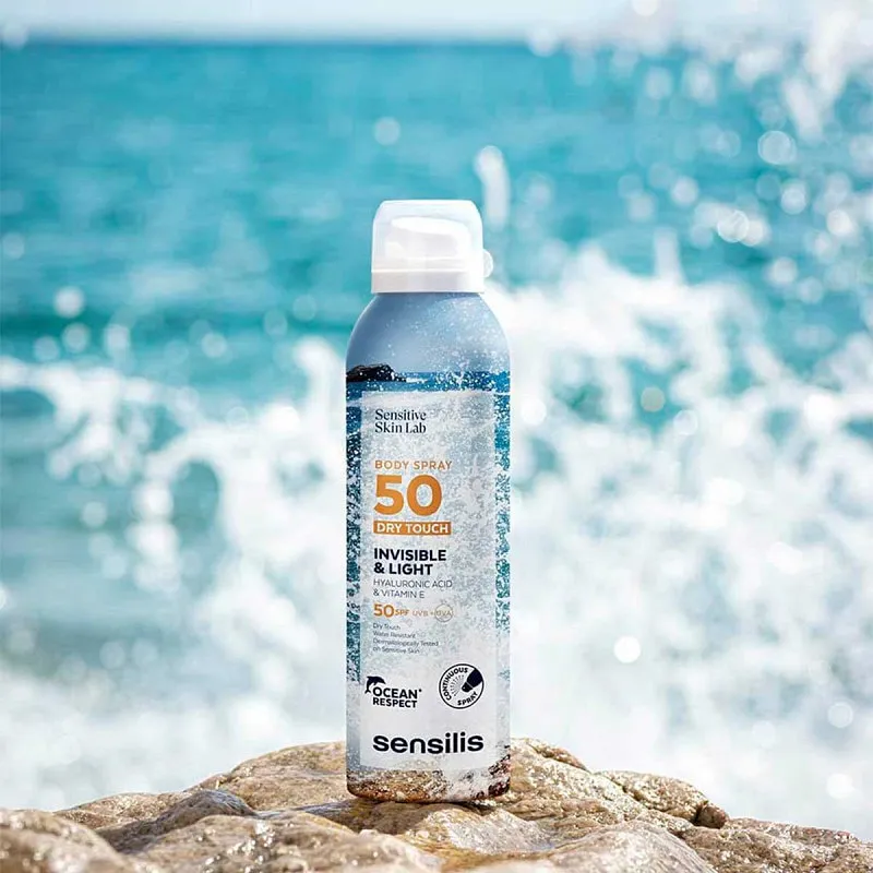 SENSILIS BODY SPRY DRY TOUCH SPF50+ INVISIBLE & LIGHT 200ML
