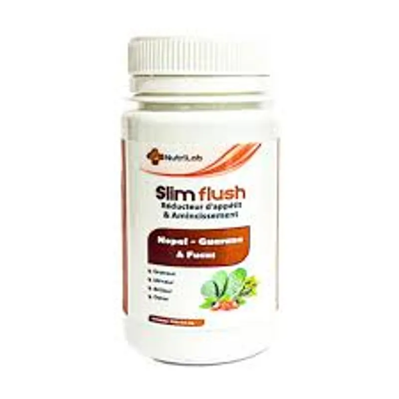 SLIM FLUSH NOPAL GUARANA ET FUCUS B60 GELULES