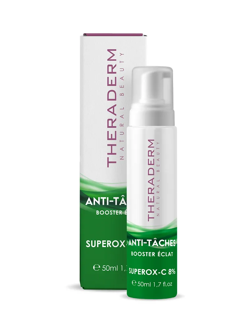 Theraderm Anti-taches Booster Éclat Superox-c 8% 50ml
