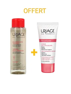 Uriage Roseliane Creme Anti-rougeurs 40ml + Eau Micellaire Thermale 250ml