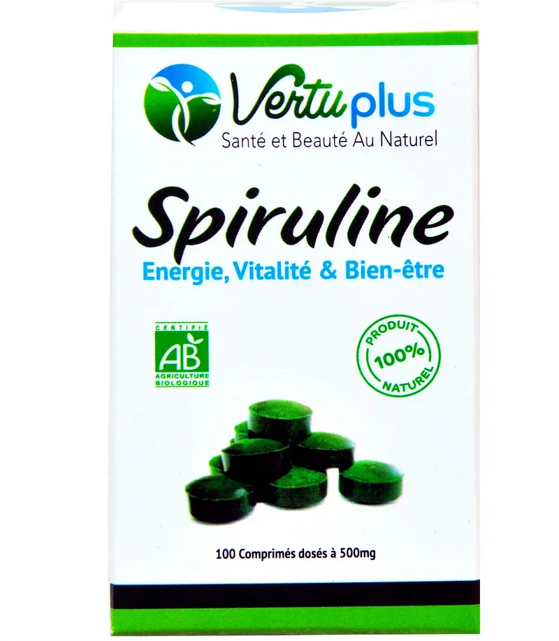 Vertuplus Spiruline Boite De 200 Comprimes