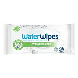 Waterwipes Lingettes Hydratantes Aloe Vera Boite De 48