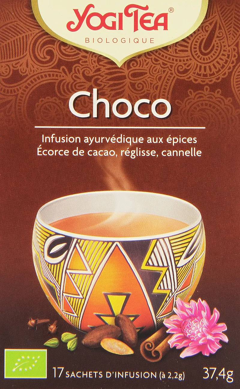 Yogi Tea Choco Infusion Boite De 17 Sachets