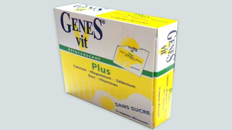 GENES VIT PLUS BOITE DE 16 COMPRIMES EFFERVESCENTS GM