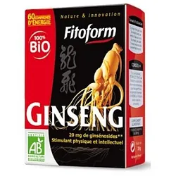 FITOFORM GINSENG BOITE DE 60 COMPRIMES