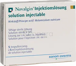 NOVALGINE 2.5G BOITE DE 5 5ML INJECTABLES