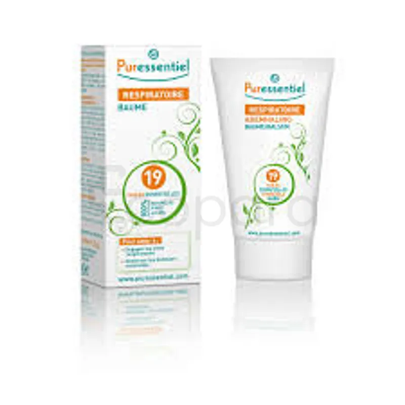 PURESSENTIEL RESPIRATOIRE BAUME 19 HUILES ESSENTIELLES 50ML
