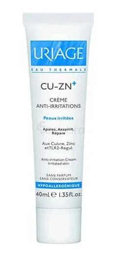 URIAGE CU-ZN+ CREME ANTI-IRRITATIONS 40ML