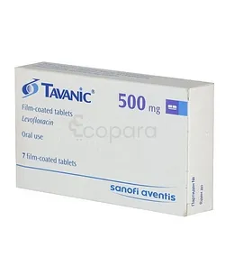 TAVANIC 500MG BOITE DE 7 COMPRIMES PELLICULES MV