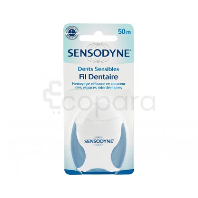 SENSODYNE FIL DENTAIRE DENTS SENSIBLES 50M