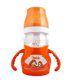 FARLIN BIBERON PLASTIQUE COUDE COL-LARGE 180ML
