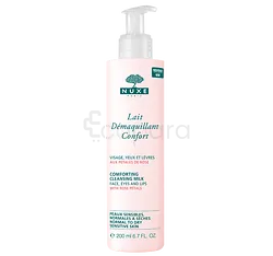 NUXE LAIT DEMAQUILLANT CONFORT AUX PETALES DE ROSE 200ML