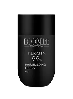 ECOBELLE HAIR BUILDING FIBERS 28GR KERATIN 99%