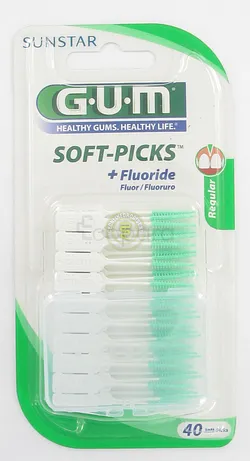 GUM SOFT-PICK REGULAR BOITE DE 40 REFERENCE 632