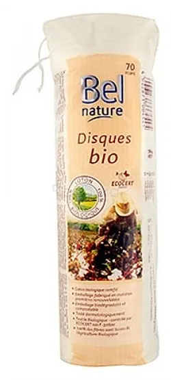 BELNATURE DISQUES BIO BOITE DE 70